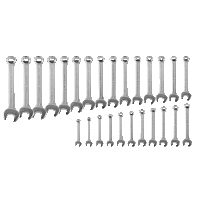 Ploché-očkové kľúče 8-32 mm, súprava 17 ks NEO Tools