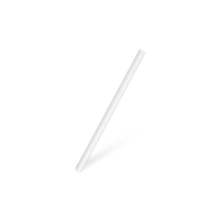 Slamky papierové JUMBO biele 15 cm, Ø 8 mm [100 ks] BIO GASTRO