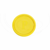 Žetón žltý [100 ks] BIO GASTRO