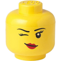Úložný box veľ. S hlava GIRL Whinky 160x160x185 LEGO