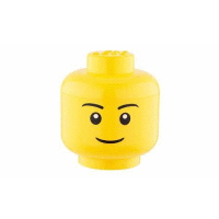 Úložný box veľ. M hlava BOY 240x240x271 LEGO