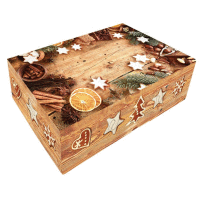Krabička na vianočné pečivo MAXI 25x15x7cm Vianoce  ALVARAK