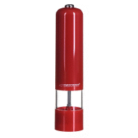 Elektrický mlynček 23cm MALABAR červený 4xAA ESPERANZA