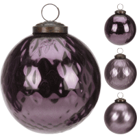 Gula vianočná 10cm fialová 4 druhy