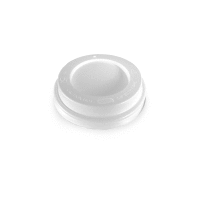 Viečko vypuklé biele pre papierové kelímky Ø 90 mm [100 ks] GASTRO