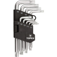 Sada TORX T10-T50, 9 ks TOPEX