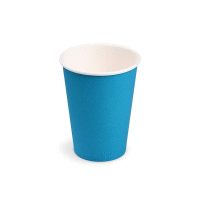 Papierový pohár (PAP/PE) svetlomodrý O74mm 240ml [10 ks]