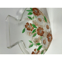 Váza Elwira 20,5cm kvety GLASMARK