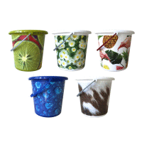 Vedro 10L,dekor TEKO-PLASTIC