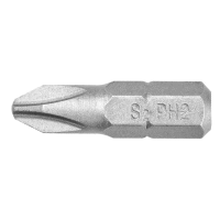 Bity Phillips PH2 x 25 mm GRAPHITE