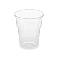 Pohár z PET 0,2 l (Ø 78 mm) [50 ks] GASTRO