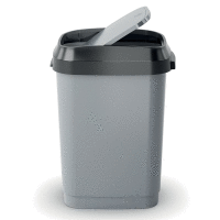 Odpadkový kôš DUAL 50L,sivý