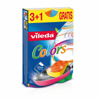 PUR active špongia stredná 3+1 Color Edition VILEDA