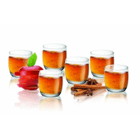 Pohár nízky 260ML  Hladký 6 ks GLASMARK