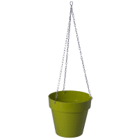 Kvetináč IBIZA závesný 18cm,zelený FORM PLASTIC