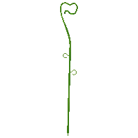 Opora na orchideu 39cm,zelená FORM PLASTIC