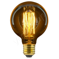 Žiarovka špeciál Decor Edison G80 E27 40W WW AVIDE