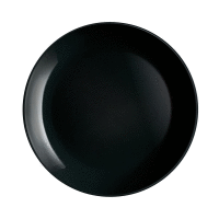 Tanier plytký čierny DIWALI 25cm LUMINARC