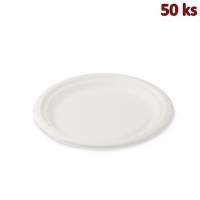 Tanier okrúhly BIO cukrová trstina Ø 22 cm [50 ks] BIO GASTRO