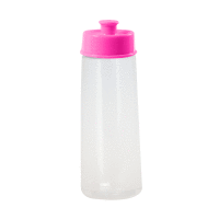 Fľaša na vodu Hilo, ružová PLAST TEAM