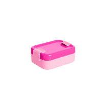 Box desiatový Hilo: 12,9 x 9,5 x 5 cm, ružový PLAST TEAM