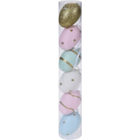 Velkonočné vajíčka 6cm, 6ks