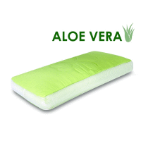 Anatomický vankúš ALOE VERA Green 70x35