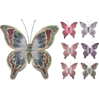 Motýl na štipci, 6 druhov