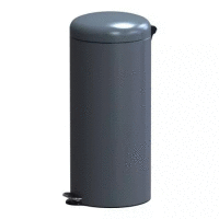 Nerezový kôš pedálový DOMAN 30L,Gray ALDA