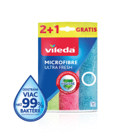 Ultra Fresh mikrohandrička 2+1ks VILEDA