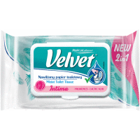 Vlhčený TP VELVET  Intima 42ks