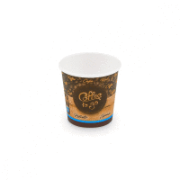 Papierový pohár "Coffee to go" 110 ml, XS (Ø 62 mm) [50 ks] GASTRO