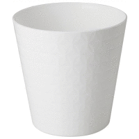 Kvetináč DIAMANT Petit 15 cm biely  FORM PLASTIC