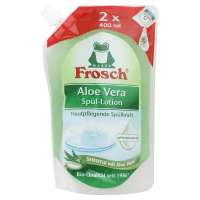 Prostriedok na umývanie riadu aloe vera-náhradná náplň 800ml FROSCH