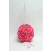 Guľa závesná + ruže 30 cm