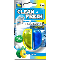 Clean & Fresh lemon osviežovač do umývačky POWER AIR