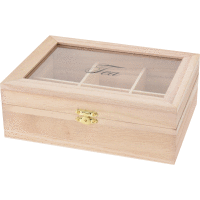 Drevený čajový box/krabica