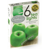 Čajové sviečky 6 ks - zelené jablko
