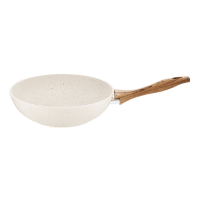 Indukčná hliníková panvica Wok Nature 26 cm AMBITION