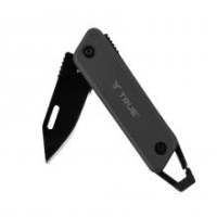 Vreckový nožík MODERN KEY CHAIN KNIFE - Grey (Hang Pack) TRUE UTILITY