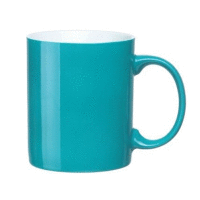 Hrnček 300 ml Rita tyrkysový GLASMARK