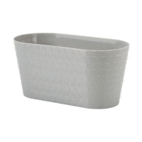 Kvetináč DIAMANT Petit 27cm platinum FORM PLASTIC