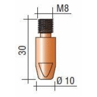 Kontaktná špička M8x30x1,0mm