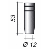 Plynová hubica pr. 12 kónická