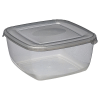 Box chladiaci,štvorec 0,95l Polar grey  PLAST TEAM
