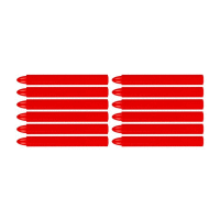 Technická krieda na značenie, červená, 12 kusov NEO TOOLS