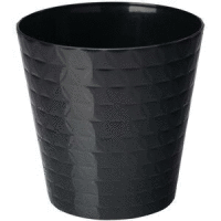 Kvetináč Diamond Petit 15 cm čierna FORM PLASTIC