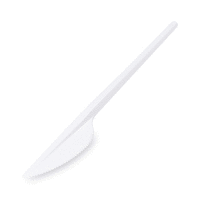 Nôž (PP) znovu použiteľný biely 18,5 cm (50ks) GASTRO