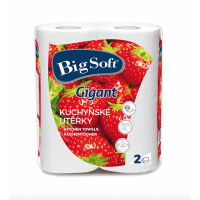 Kuchynské utierky BIG SOFT GIGANT 2x80 útr.,2vrst.