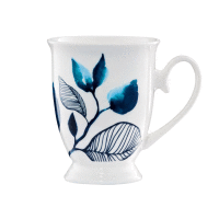 Porcelánový hrnček Diana Blue Flower 300 ml AMBITION